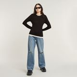 G-STAR Outlet Double Layer Top Black