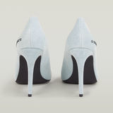 G-STAR Outlet Stray Denim Heels Light blue