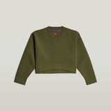 G-STAR Outlet Cuello redondo recortado unisex WVB Verde