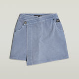 G-STAR Outlet Overdyed Sweat Skort Azul claro