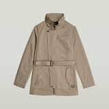 G-STAR Outlet Short Trench Coat Beige