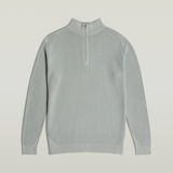 G-STAR Outlet Serrated Knitted Skipper Grey