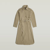 G-STAR Outlet Fluid Trench Coat Green