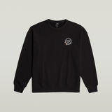 G-STAR Outlet Gauge Loose Sweater Black