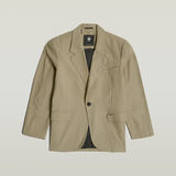 G-STAR Outlet Big Boyfriend Blazer Green