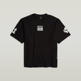 G-STAR Outlet Barcode Boxy T-Shirt Black