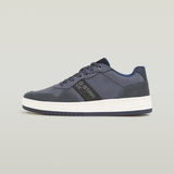 G-STAR Outlet Brend Leather Denim Sneakers Multi color