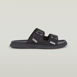 G-STAR Outlet Command DS Denim Sandals Black