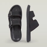 G-STAR Outlet Command DS Denim Sandals Black