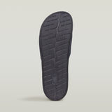 G-STAR Outlet Cart V Denim Slides Dark blue