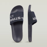 G-STAR Outlet Cart V Denim Slides Dark blue