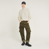 G-STAR Outlet Moto Logo XXL Mock Top Beige