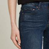 G-STAR Outlet Midge Zip Mid-Waist Skinny Jeans Dark blue