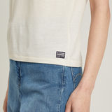 G-STAR Outlet Small Center Logo Top White