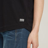 G-STAR Outlet Rolled Up Sleeve Boyfriend Top Black