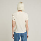 G-STAR Outlet Small Center Logo Top White