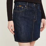 G-STAR Outlet Viktoria Short Skirt Clean Edge Dark blue