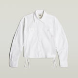 G-STAR Outlet Boxy Shirt White