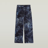 G-STAR Outlet Fluid Wide Leg Pants Multi color