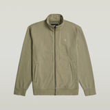 G-STAR Outlet Nifous Zip Thru Sweater Green
