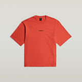 G-STAR Outlet Center Chest Boxy T-Shirt Red