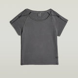 G-STAR Outlet Overdyed Constructed Top Black