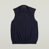 G-STAR Outlet Stand Up Collar Top Dark blue