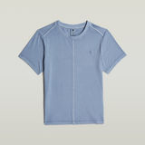 G-STAR Outlet Overdyed Front Seam Top Light blue