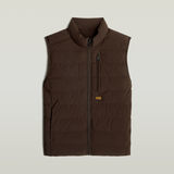 G-STAR Outlet Foundation Liner Vest Brown