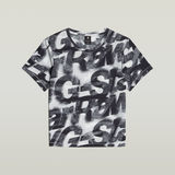 G-STAR Outlet Sprayed Letters Top Multi color