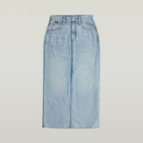 G-STAR Outlet Falda Viktoria Long Azul claro