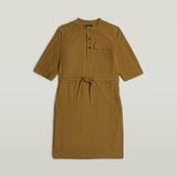 G-STAR Outlet Fluid Dress Beige