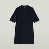 G-STAR Outlet Fluid Dress Dark blue