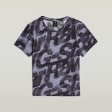 G-STAR Outlet Sprayed Letters Top Multi color