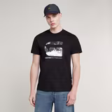 G-STAR Outlet Rotterdam T-Shirt Black