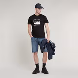 G-STAR Outlet Rotterdam T-Shirt Black