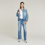 G-STAR Outlet Top Sin Mangas Slim Rib Blanco