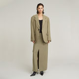 G-STAR Outlet Big Boyfriend Blazer Green