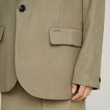 G-STAR Outlet Big Boyfriend Blazer Green