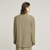 G-STAR Outlet Big Boyfriend Blazer Green
