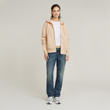 G-STAR Outlet Premium Core 2.1 Hooded Zip Thru Sweater Pink