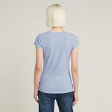 G-STAR Outlet Eyben Slim V-Neck Top Light blue