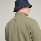 G-STAR Outlet Nifous Zip Thru Sweater Green