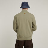 G-STAR Outlet Nifous Zip Thru Sweater Green