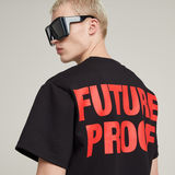 G-STAR Outlet Camiseta Unisex WVB Boxy Negro