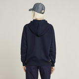 G-STAR Outlet Premium Core 2.1 Hooded Zip Thru Sweater Dark blue