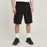 G-STAR Outlet Rovic Zip Relaxed Shorts Black