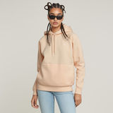 G-STAR Outlet Premium Core 2.0 Hooded Sweater Pink