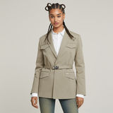 G-STAR Outlet Pocket Blazer Beige