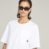 G-STAR Outlet Pocket Top White